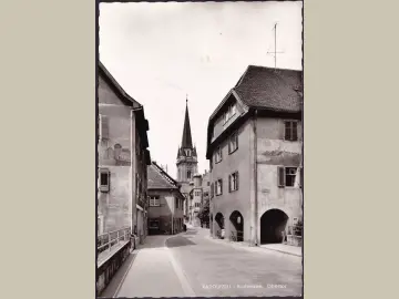 AK Radolfzell, Obertor, gelaufen 1965