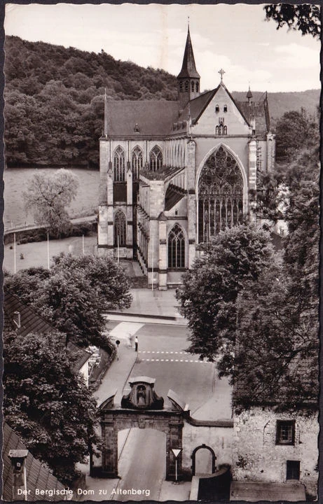 AK Altenberg, Der Bergische Dom, gelaufen 1960