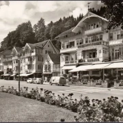 AK Bad Herrenalb, Hotel und Restaurant, ungelaufen