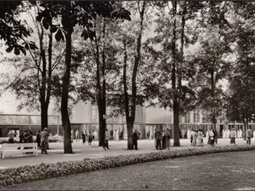 AK Bad Mergentheim, Wandelhalle, ungelaufen-datiert 1959