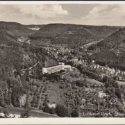 AK Bad Urach, Haus auf der Alb, gelaufen 1935