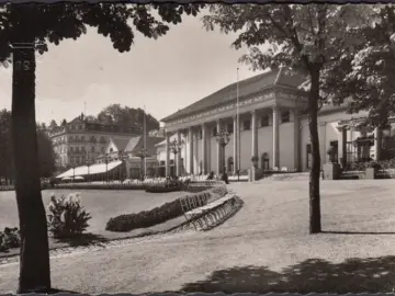 AK Baden Baden, Kurhaus, gelaufen 1955