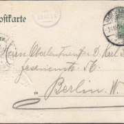 AK Baden Baden, Merkuriusberg, gelaufen 1904