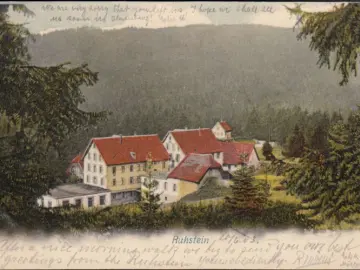 AK Baiersbronn, Hotel Ruhstein, gelaufen 1903