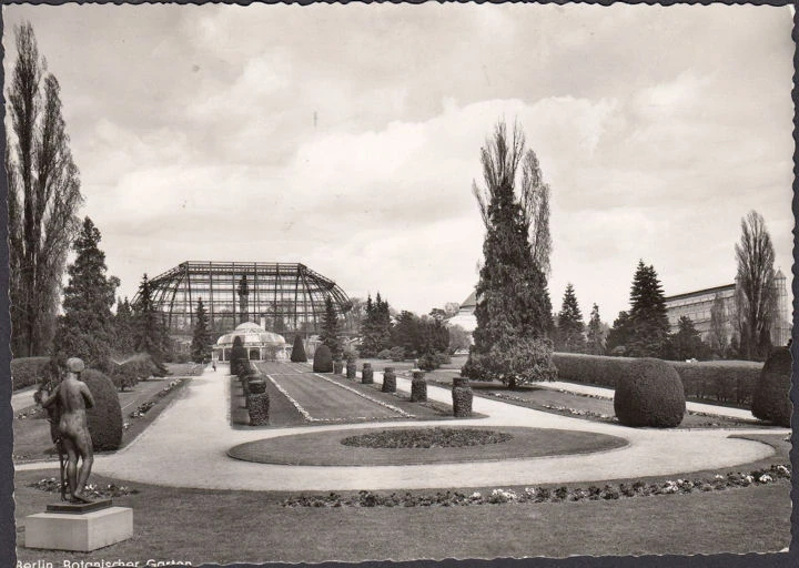 AK Berlin, Botanischer Garten, gelaufen 1964