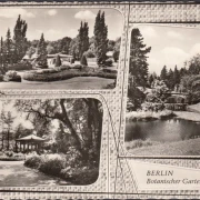 AK Berlin, Botanischer Garten, Pavillon, gelaufen 1967