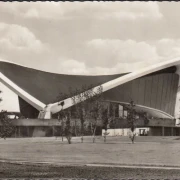 AK Berlin, Kongresshalle, gelaufen 1957