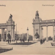 AK Berlin, Charlottenburger Brücke, Feldpost, gelaufen 1917