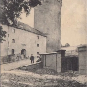 AK Berlin, Juliusturm, gelaufen 1908