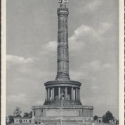 AK Berlin, Siegessäule, gelaufen 1954