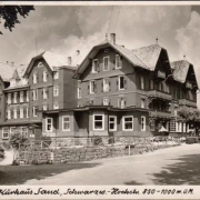 AK Bühl, Hotel und Kurhaus Sand, gelaufen 1955