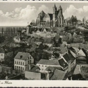 AK Breisach. Stadtansicht, gelaufen 1938