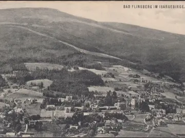 AK Bad Flinsberg im Isargebirge, Stadtansicht, gelaufen 1941