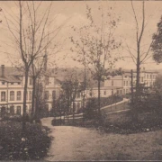 AK Finkenwalde, Sanatorium Bismarckhöhe, gelaufen 1915