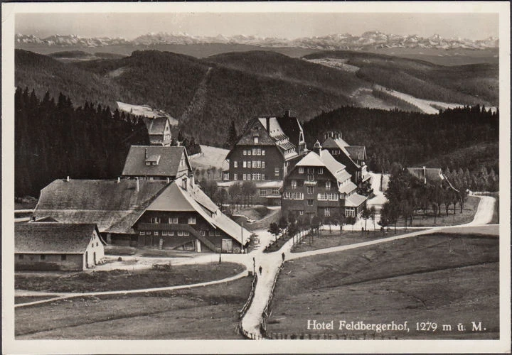 AK Feldberg, Hotel Feldberger Hof, ungelaufen