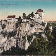 AK Fridingen, Schloss Bronnen, gelaufen 1912