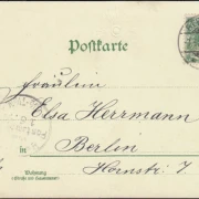AK Gruss aus Berlin, Goethe Denkmal, Siegesallee, Wrangelbrunnen, Löwengruppe, gelaufen 1899