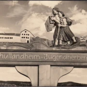 AK Isny, Georg Sulzberger Heim, Jugendherberge, Schullandheim, gelaufen 1966