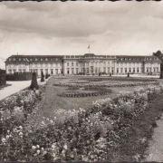 AK Ludwigsburg, Schloss, Schlosspark, gelaufen 1953