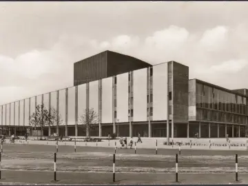 AK Mannheim, National Theater, gelaufen 1966