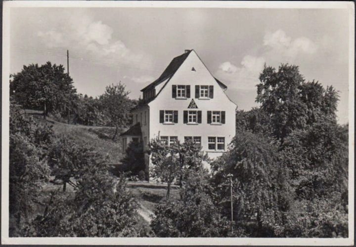 AK Meersburg, Jugendherberge, Gau Baden, ungelaufen-datiert 1939