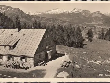 AK Oberstdorf, Seealpe, Feldpost, gelaufen 1941