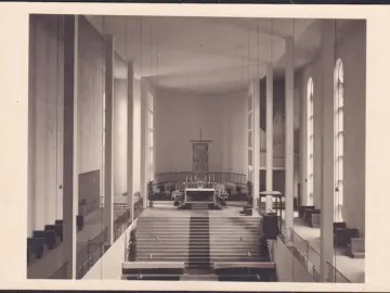 AK Köln Hohenlind, Deutsches Caritas Institut, Altar, gelaufen 1959