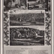 AK Pforzheim, Kupferhammer, Auerbachdenkmal, Feldpost, gelaufen 1942