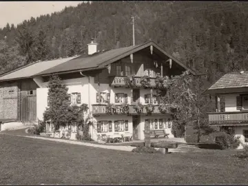 AK Reit im Winkl, Wohnhaus und Pension, gelaufen 1965