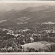 AK Oberschreiberhau, Blick vom Bahnhof, Stadtansicht, 1931