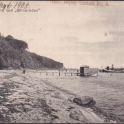 Dänemark, Denmark, Aarhus, Strand bei Ornereden, Julen 1905, gelaufen