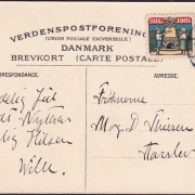 Dänemark, Denmark, Korinth, Brahetrolleborg, Garten, Have, Julen 1905, gelaufen 1905